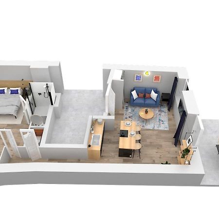 La Maison 44 - T2 - Clim, Terrasse, Garage, Via Rhona 몽뗄리마 외부 사진