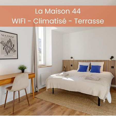 La Maison 44 - T2 - Clim, Terrasse, Garage, Via Rhona 몽뗄리마 외부 사진